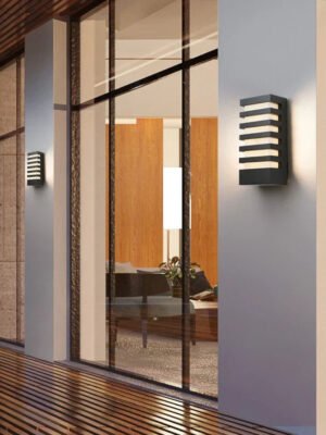 AlumiLuxe - Moderne aluminium lamp