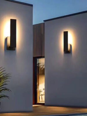 EcoScape - Minimalistische wasserdichte Wandleuchte