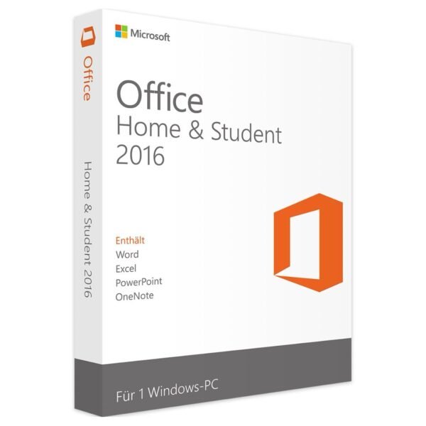 Office 2016 Home & Student - Retail Key